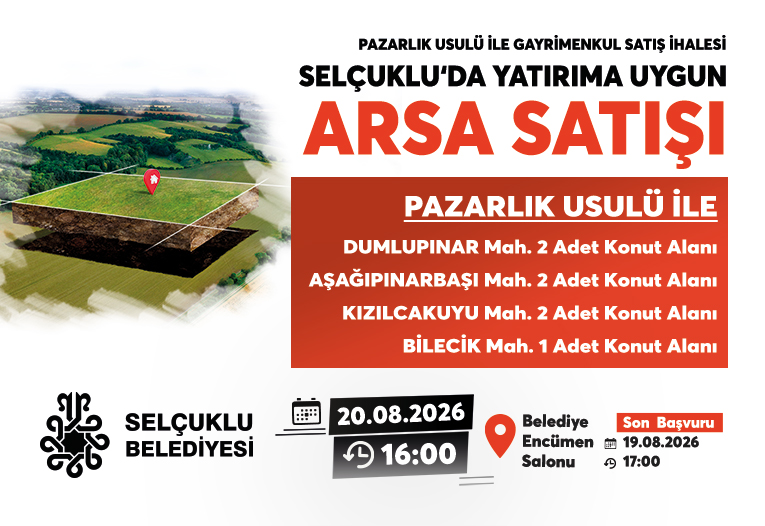 Arsa Satış İhalesi